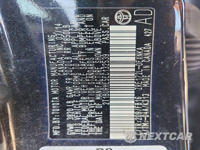 Zdjęcie 13 z 13 samochodu: 2014 TOYOTA COROLLA LE VIN:2T1BURHE5EC132539 - miniatura
