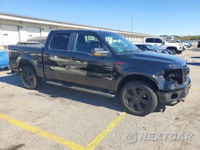 Czwarte zdjęcie samochodu z boku: 2013 FORD F150 SUPERCREW VIN:1FTFW1EF6DFD02469 - miniatura