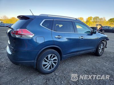 Trzecie zdjęcie samochodu z tyłu: 2014 NISSAN ROGUE SL VIN:5N1AT2MV9EC779221 - miniatura