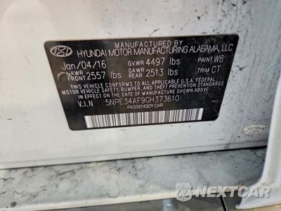 Zdjęcie 12 z 12 samochodu: 2016 HYUNDAI SONATA SPORT VIN:5NPE34AF9GH373610 - miniatura
