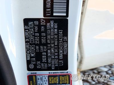 Zdjęcie 12 z 12 samochodu: 2014 KIA RIO LX VIN:KNADM5A35E6420043 - miniatura
