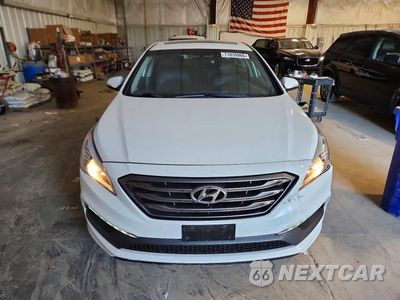 Piąte zdjęcie samochodu w środku: 2016 HYUNDAI SONATA SPORT VIN:5NPE34AF9GH373610 - miniatura