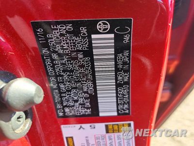 Zdjęcie 13 z 13 samochodu: 2017 TOYOTA PRIUS TWO VIN:JTDKBRFU6H3543378 - miniatura