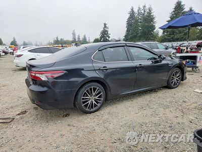 Trzecie zdjęcie samochodu z tyłu: 2021 TOYOTA CAMRY XLE VIN:4T1F31AK5MU562767 - miniatura