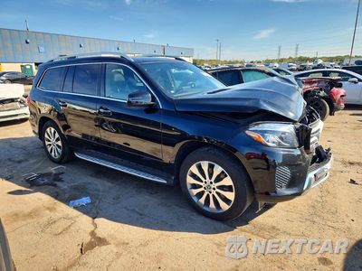 Czwarte zdjęcie samochodu z boku: 2018 MERCEDES-BENZ GLS 450 4MATIC VIN:4JGDF6EE2JB168800 - miniatura