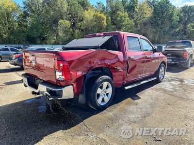 Trzecie zdjęcie samochodu z tyłu: 2012 DODGE RAM 1500 SLT VIN:1C6RD6LT0CS117730 - miniatura