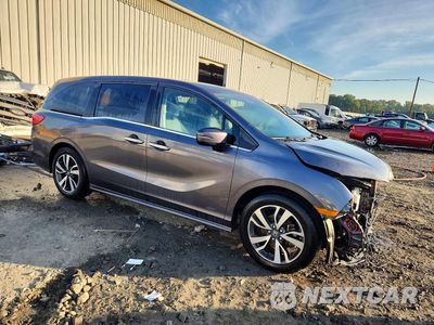 Czwarte zdjęcie samochodu z boku: 2021 HONDA ODYSSEY TOURING VIN:5FNRL6H80MB007386 - miniatura