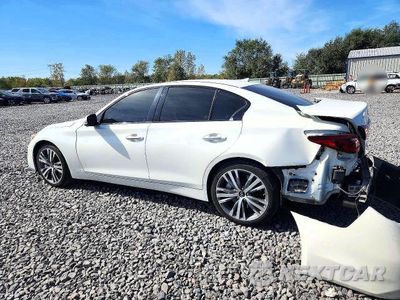 Drugie zdjęcie samochodu z przodu: 2020 INFINITI Q50 3.0T PURE VIN:JN1EV7AR1LM250067 - miniatura
