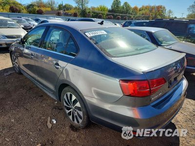 Drugie zdjęcie samochodu z przodu: 2015 VOLKSWAGEN JETTA HYBRID VIN:3VW637AJ0FM328846 - miniatura