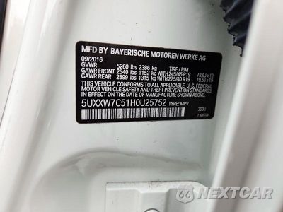 Zdjęcie 13 z 13 samochodu: 2017 BMW X4 XDRIVEM40I VIN:5UXXW7C51H0U25752 - miniatura
