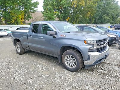 Czwarte zdjęcie samochodu z boku: 2019 CHEVROLET SILVERADO K1500 LT VIN:1GCRYDED8KZ348467 - miniatura