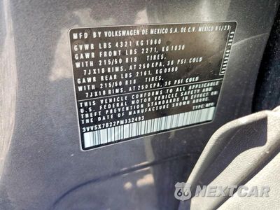 Zdjęcie 13 z 13 samochodu: 2023 VOLKSWAGEN TAOS SE VIN:3VVSX7B22PM332493 - miniatura