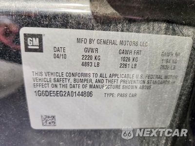 Zdjęcie 12 z 12 samochodu: 2010 CADILLAC CTS LUXURY COLLECTION VIN:1G6DE5EG2A0144806 - miniatura