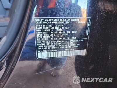 Zdjęcie 14 z 14 samochodu: 2020 VOLKSWAGEN ATLAS CROSS SPORT S VIN:1V2AC2CA0LC200583 - miniatura