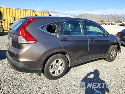 Trzecie zdjęcie samochodu z tyłu: 2014 HONDA CR-V LX VIN:3CZRM3H31EG703213 - miniatura