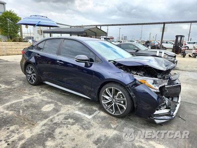Czwarte zdjęcie samochodu z boku: 2020 TOYOTA COROLLA SE VIN:5YFP4RCE7LP022344 - miniatura