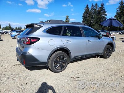 Trzecie zdjęcie samochodu z tyłu: 2020 SUBARU OUTBACK ONYX EDITION XT VIN:4S4BTGKD1L3143899 - miniatura