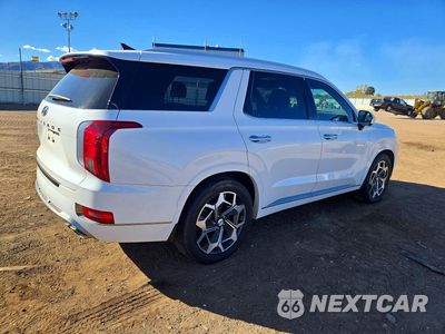 Trzecie zdjęcie samochodu z tyłu: 2022 HYUNDAI PALISADE CALLIGRAPHY VIN:KM8R74HE9NU419924 - miniatura