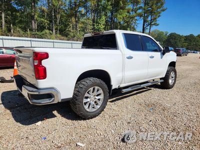 Trzecie zdjęcie samochodu z tyłu: 2020 CHEVROLET SILVERADO K1500 LTZ VIN:3GCUYGED0LG187965 - miniatura