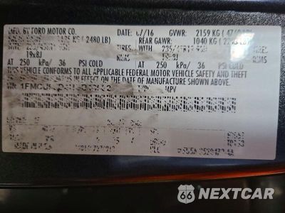 Zdjęcie 13 z 13 samochodu: 2017 FORD ESCAPE TITANIUM VIN:1FMCU9JD4HUB16082 - miniatura