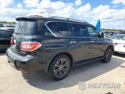 Trzecie zdjęcie samochodu z tyłu: 2019 NISSAN ARMADA PLATINUM VIN:JN8AY2NF1K9350715 - miniatura