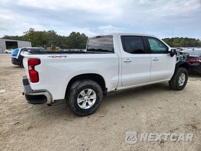 Trzecie zdjęcie samochodu z tyłu: 2022 CHEVROLET SILVERADO LTD K1500 LT VIN:1GCPYDEK0NZ162187 - miniatura