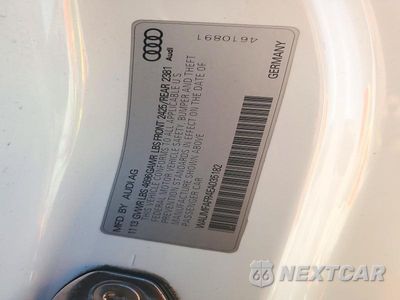 Zdjęcie 12 z 12 samochodu: 2014 AUDI A5 PREMIUM PLUS VIN:WAUMFAFR4EA035182 - miniatura