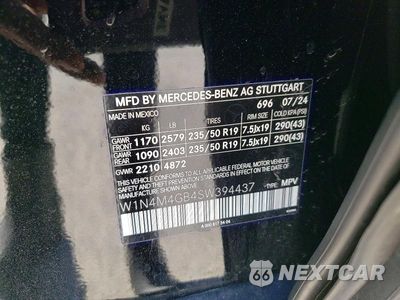 Zdjęcie 13 z 13 samochodu: 2025 MERCEDES-BENZ GLB 250 VIN:W1N4M4GB4SW394437 - miniatura