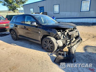 Czwarte zdjęcie samochodu z boku: 2024 MITSUBISHI OUTLANDER SPORT S/SE VIN:JA4ARUAU8RU003831 - miniatura
