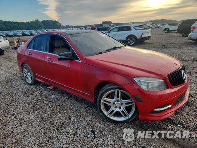 Czwarte zdjęcie samochodu z boku: 2011 MERCEDES-BENZ C 350 VIN:WDDGF5GB4BR172473 - miniatura