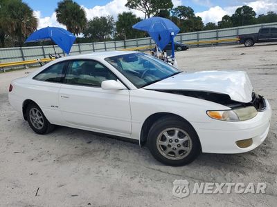 Czwarte zdjęcie samochodu z boku: 2001 TOYOTA CAMRY SOLARA SE V6 VIN:2T1CF22P51C536841 - miniatura