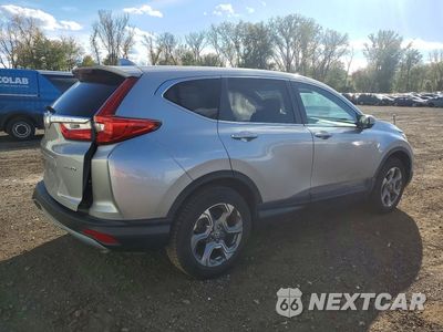 Trzecie zdjęcie samochodu z tyłu: 2019 HONDA CR-V EX VIN:2HKRW2H52KH662282 - miniatura