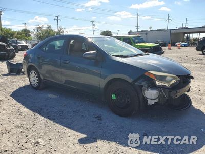 Czwarte zdjęcie samochodu z boku: 2016 TOYOTA COROLLA LE VIN:2T1BURHEXGC481893 - miniatura