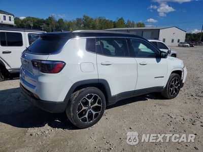 Trzecie zdjęcie samochodu z tyłu: 2025 JEEP COMPASS LIMITED VIN:3C4NJDCN9ST515571 - miniatura