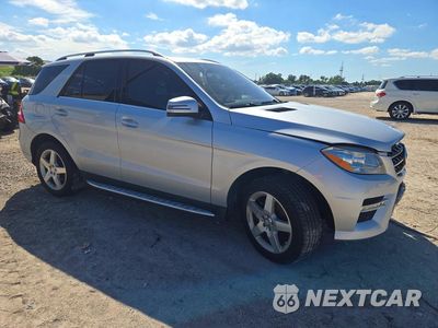 Czwarte zdjęcie samochodu z boku: 2015 MERCEDES-BENZ ML 350 VIN:4JGDA5JB0FA491275 - miniatura
