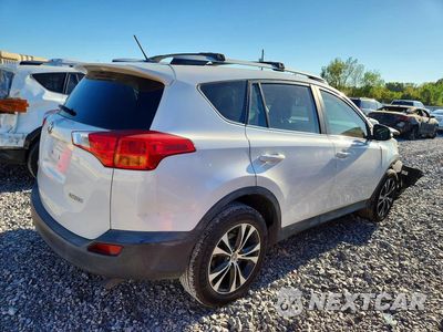 Trzecie zdjęcie samochodu z tyłu: 2015 TOYOTA RAV4 LIMITED VIN:2T3YFREV4FW147002 - miniatura