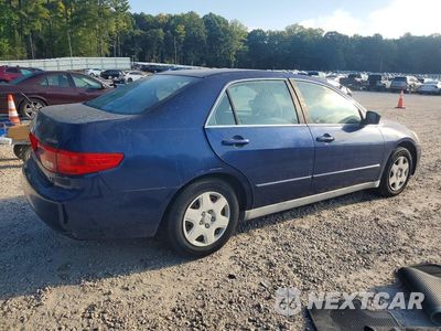 Trzecie zdjęcie samochodu z tyłu: 2005 HONDA ACCORD LX VIN:1HGCM55465A132676 - miniatura