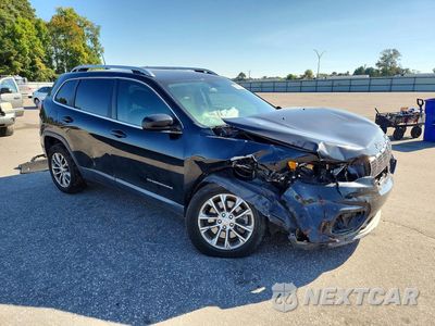 Czwarte zdjęcie samochodu z boku: 2019 JEEP CHEROKEE LATITUDE PLUS VIN:1C4PJLLB8KD202235 - miniatura