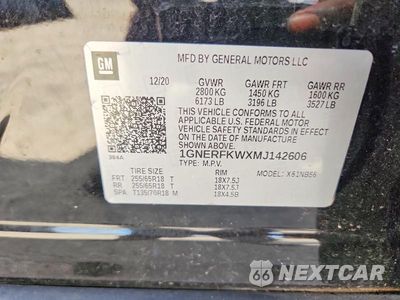 Zdjęcie 14 z 14 samochodu: 2021 CHEVROLET TRAVERSE LS VIN:1GNERFKWXMJ142606 - miniatura