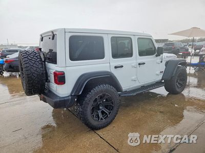 Trzecie zdjęcie samochodu z tyłu: 2023 JEEP WRANGLER RUBICON VIN:1C4HJXFNXPW517891 - miniatura