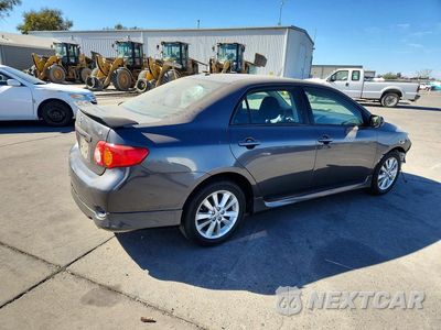 Trzecie zdjęcie samochodu z tyłu: 2009 TOYOTA COROLLA S VIN:1NXBU40E59Z137811 - miniatura