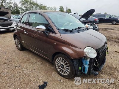 Czwarte zdjęcie samochodu z boku: 2012 FIAT 500 LOUNGE VIN:3C3CFFER3CT127052 - miniatura