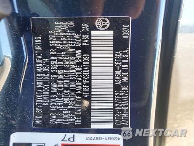 Zdjęcie 12 z 12 samochodu: 2014 TOYOTA CAMRY SE VIN:4T1BF1FK9EU410099 - miniatura
