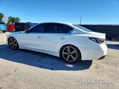 Drugie zdjęcie samochodu z przodu: 2020 INFINITI Q50 3.0T LUXE VIN:JN1EV7AP7LM205522 - miniatura