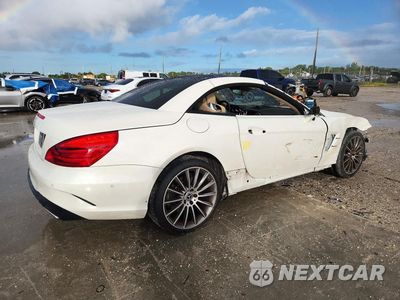 Trzecie zdjęcie samochodu z tyłu: 2019 MERCEDES-BENZ SL 550 VIN:WDDJK7DA1KF056898 - miniatura