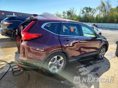 Trzecie zdjęcie samochodu z tyłu: 2018 HONDA CR-V EX VIN:7FARW2H59JE094226 - miniatura