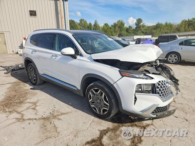 Czwarte zdjęcie samochodu z boku: 2022 HYUNDAI SANTA FE SEL PREMIUM VIN:KM8S3DA1XNU033565 - miniatura