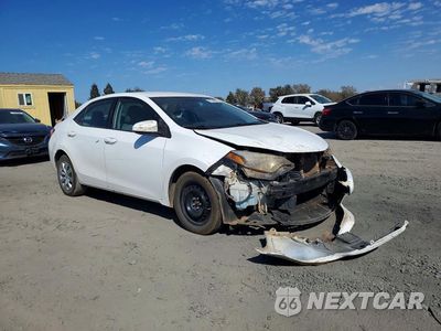 Czwarte zdjęcie samochodu z boku: 2016 TOYOTA COROLLA LE VIN:5YFBURHE0GP558500 - miniatura