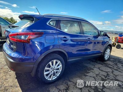 Trzecie zdjęcie samochodu z tyłu: 2021 NISSAN ROGUE SPORT SV VIN:JN1BJ1BW2MW442653 - miniatura