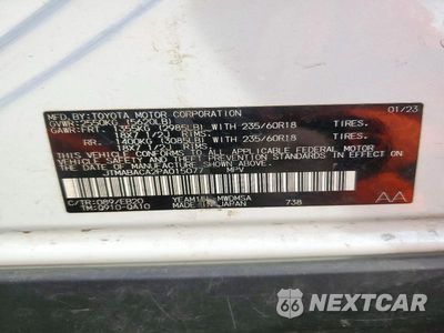 Zdjęcie 13 z 13 samochodu: 2023 TOYOTA BZ4X XLE VIN:JTMABACA2PA015077 - miniatura